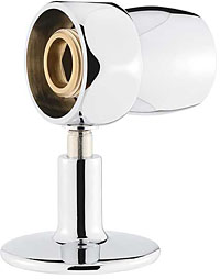Концевик декоративный с ручным воздухоотводчиком на телескопическом кронштейне